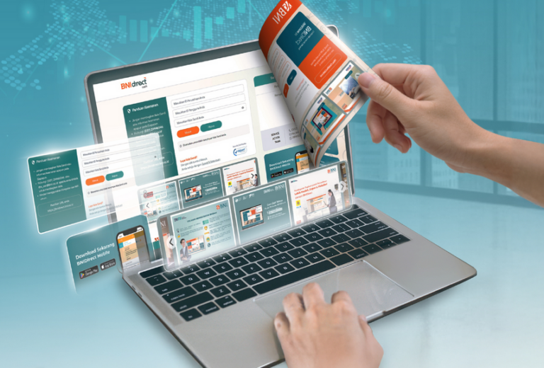 BNI Internet Banking Login di PC atau Laptop