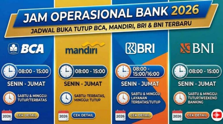BNI Tutup Jam Berapa